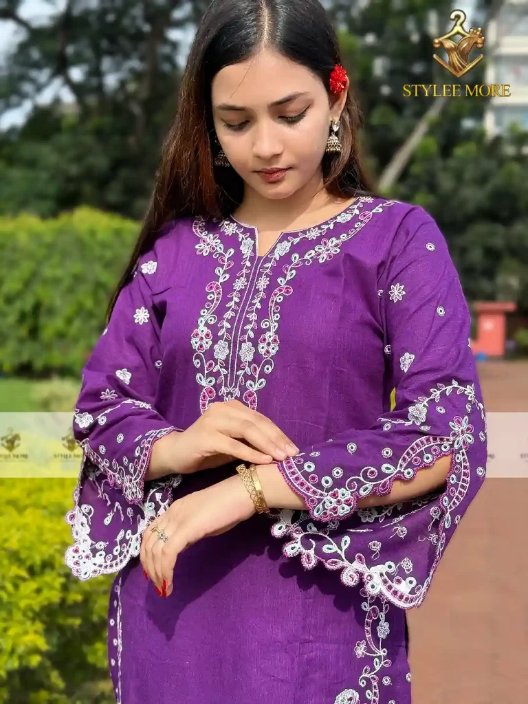 Royal Purple / Deep Violet dress